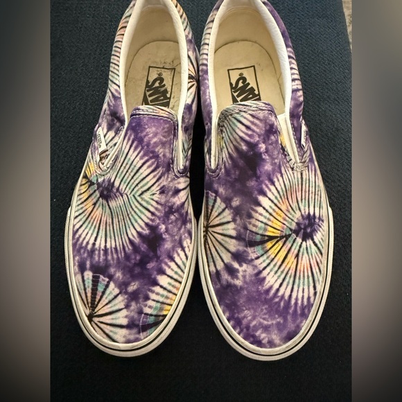 Vans Shoes - Vans Classic Slip-On New Age‎ Purple Tie Dye Sneakers